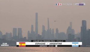 Coupe du Monde 2026 : Tempête et nuage toxique, l'apocalypse à New York à 24h de la finale entre l'Espagne et l'Argentine