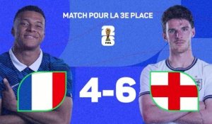 FOOTBALL : CdM 2026 - France 4-6 Angleterre : les stats d’un match fou !