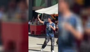 Finale - À Madrid, un jeune fan de l’Argentine chambre les fans de l’Espagne