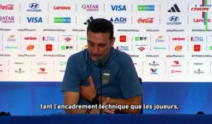 Scaloni en pleurs, s'interroge sur son avenir après la défaite de l'Argentine en finale de la Coupe du monde - Foot - Coupe du monde 2026