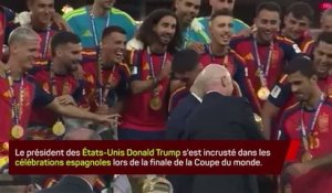 CdM 2026 - Comme à la CdM des clubs, Trump s'incruste dans les célébrations du vainqueur