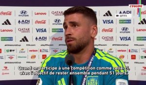 Unai Simon : « Mes gants n'ont pas eu beaucoup de travail » - Foot - Coupe du monde 2026