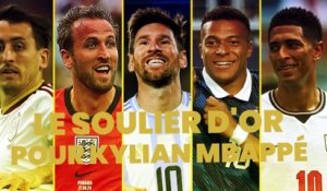 Kylian Mbappé remporte le Soulier d'Or - Foot - Coupe du monde 2026