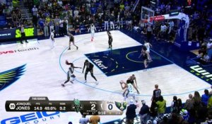 Premier double-double en WNBA pour Marine Fauthoux avec New York sur le parquet de Dallas - Basket - WNBA