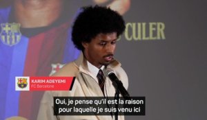 Barcelone - Adeyemi : "Flick est la raison pour laquelle je suis venu ici"
