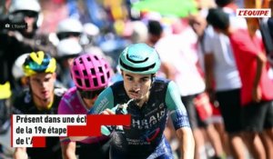 Lenny Martinez après sa deuxième place au sommet de l'Alpe d'Huez : « Le premier objectif, c'était le général » - Tour de France 2026