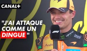 Lando Norris heureux de renouer avec la victoire au Grand Prix de Hongrie