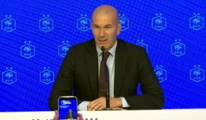 Zinédine Zidane a salué le travail de Didier Deschamps - Foot - Bleus