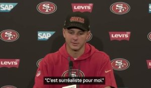 49ers - Purdy n'en revient pas de pouvoir faire des passes au vétéran Mike Evans