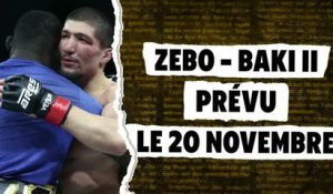 ARES - La revanche entre Zebo et Baki programmée le 20 novembre à Paris !