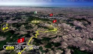 Le profil de la cinquième étape du Tour de France femmes 2026 - Tour de France (F)