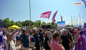 Océane Mahé, Maillot à Pois après la 1re étape du Tour de France femmes : « Sur la route, c'était fou » - Cyclisme - Tour de France femmes