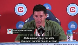 Chicago Fire - Lewandowski dédie ses premiers buts en MLS à son défunt père