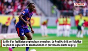 Mercato : Yan Diomandé signe au Real Madrid contre 125 M€ et devient la recrue la plus chère de l'histoire des Merengues - Foot - Transferts