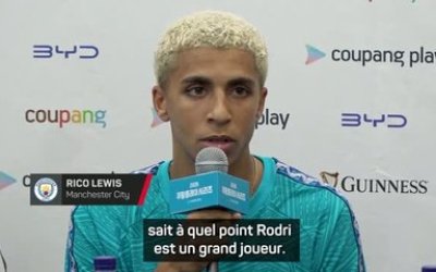 Man. City - Rico Lewis sur Rodri : "Les joueurs partent, les joueurs restent"
