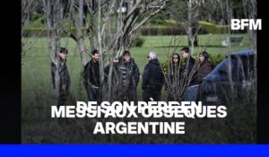Lionel Messi en Argentine pour assister aux obsèques de son père