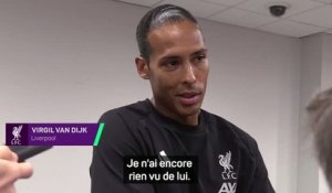 Liverpool - van Dijk a hâte de voir Jacquet à l’entraînement et l’espère cette semaine