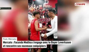 Mercato : Facundo Medina s'engage avec le Bayer Leverkusen et rencontre ses nouveaux coéquipiers - Foot - Transferts