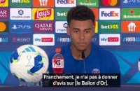 PSG - Doué : “On ne se pose pas du tout la question du Ballon d’Or dans le vestiaire”