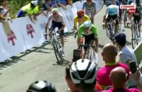 Alessandro Fancellu vainqueur au sprint  de la 4e étape devant Andrew August et Nicolas Breuillard - Cyclisme - Tour de Rép. tchèque
