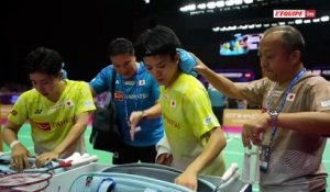 Le replay du 1er tour du double des frères Popov - Badminton - Championnats du monde