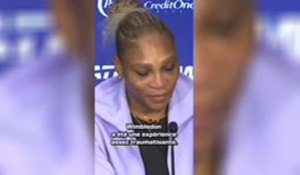 Cincinnati - Serena Williams : “Wimbledon ? Une expérience assez traumatisante”