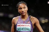 La championne olympique de la longueur Tara Davis-Woodhall blessée dans un accident de voiture - Athlé