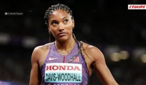 La championne olympique de la longueur Tara Davis-Woodhall blessée dans un accident de voiture - Athlé