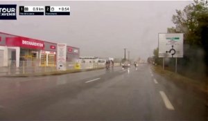 Niels Driesen s'impose sur la première étape du Tour de l'Avenir au bout d'une arrivée à trois avec Lorenzo Finn et Kasper Haugland - Cyclisme - Tour de l'Avenir