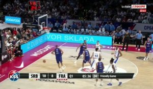 Le match de Victor Wembanyama face à la Serbie en vidéo - Basket - Amical