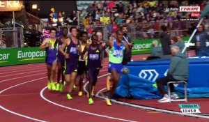 Birhanu Balew remporte le 5 000 m messieurs - Athlé - Ligue de diamant - Meeting de Lausanne