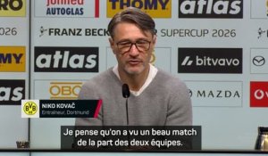 Dortmund - Kovač satisfait de la deuxième mi-temps malgré la défaite