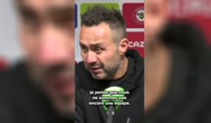 Tottenham - De Zerbi : “Nous ne sommes pas encore une équipe”