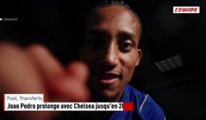 João Pedro prolonge avec Chelsea jusqu’en 2034 - Foot - Transferts