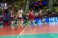 Les Bleues enchaînent un deuxième succès face à la Croatie à l'Euro - Volley - Euro (F)