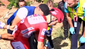Tour d'Espagne 2026 - Tadej Pogacar a quitté La Vuelta... la chute, et l'abandon de Pogi !