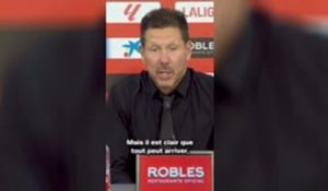Atlético - Simeone sur le mercato : "Tout peut arriver"