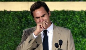 Tennis : L'émotion intense de Roger Federer lors de son intronisation au Hall of Fame
