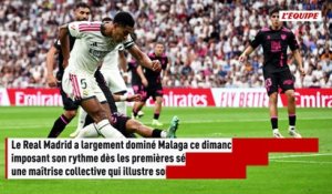 Trois sur trois pour le Real Madrid : les Merengues balayent le promu Malaga - Foot - Liga