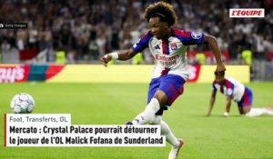 Mercato : Crystal Palace pourrait détourner le joueur de l'OL Malick Fofana de Sunderland - Foot - Transferts