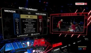 Le replay du match Mensik-Nakashima - Tennis - Laver Cup