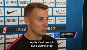 PSG - Digne évoque son retour dans "un club qui a bien changé"