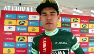 Tour d'Espagne 2026 - La réaction du maillot vert Wout van Aert après la 12e étape