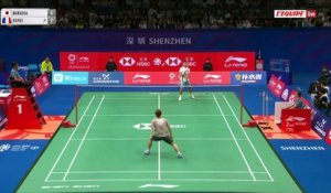 Le replay du quart de finale de Christo Popov - Badminton - Masters de Chine