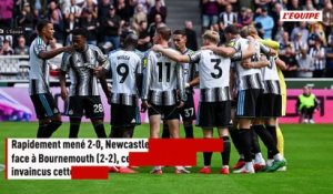 Newcastle revient de loin contre Bournemouth en Premier League - Foot - Premier League