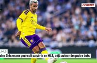 Antoine Griezmann poursuit sa série en MLS, déjà auteur de quatre buts - Foot - MLS