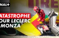 L'énorme crash de Charles Leclerc ! - Grand Prix d'Italie - F1