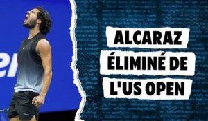 US Open - Alcaraz. éliminé en quarts !
