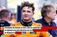 Lando Norris partira en pole position à Madrid devant Antonelli et Verstappen - F1 - GP d'Espagne