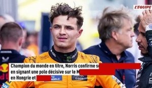 Lando Norris partira en pole position à Madrid devant Antonelli et Verstappen - F1 - GP d'Espagne